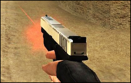 Glock 18 with laser