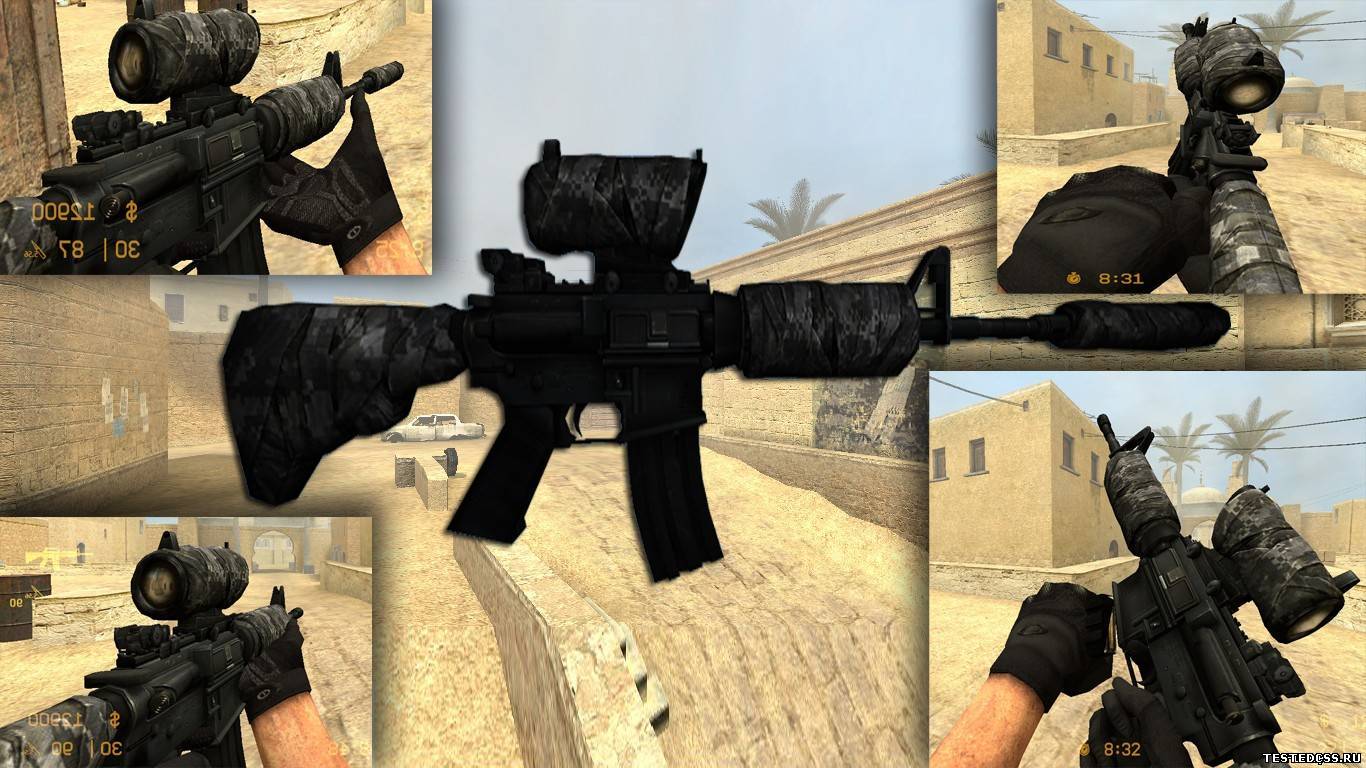 DEFAULT M4A1-White Stripes