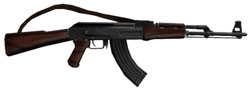 Красивая модель оружия AK-47